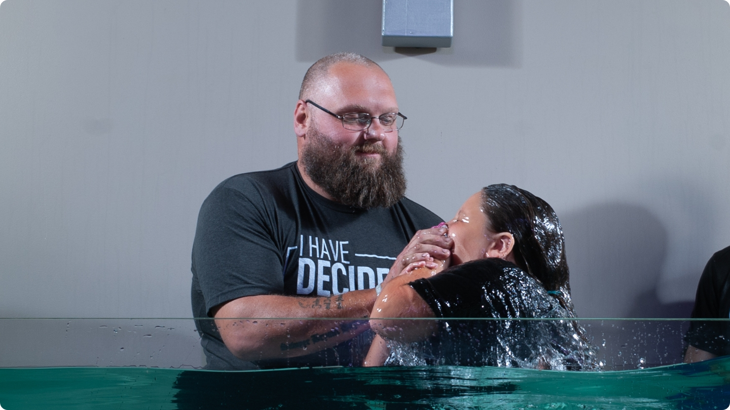 An Immanuel Owner baptizing his daughter at our Corbin Campus.