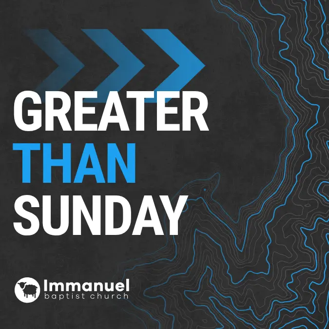 Greater Than Sunday Podcast Art